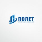 Логотип для строительной компании "Полет"
